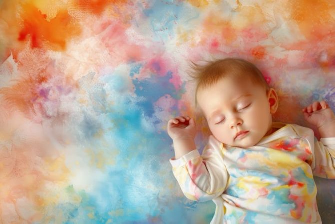 33818166_MotionElements_serene-infant-asleep-against-a-colorful-watercolor-jpeg Large